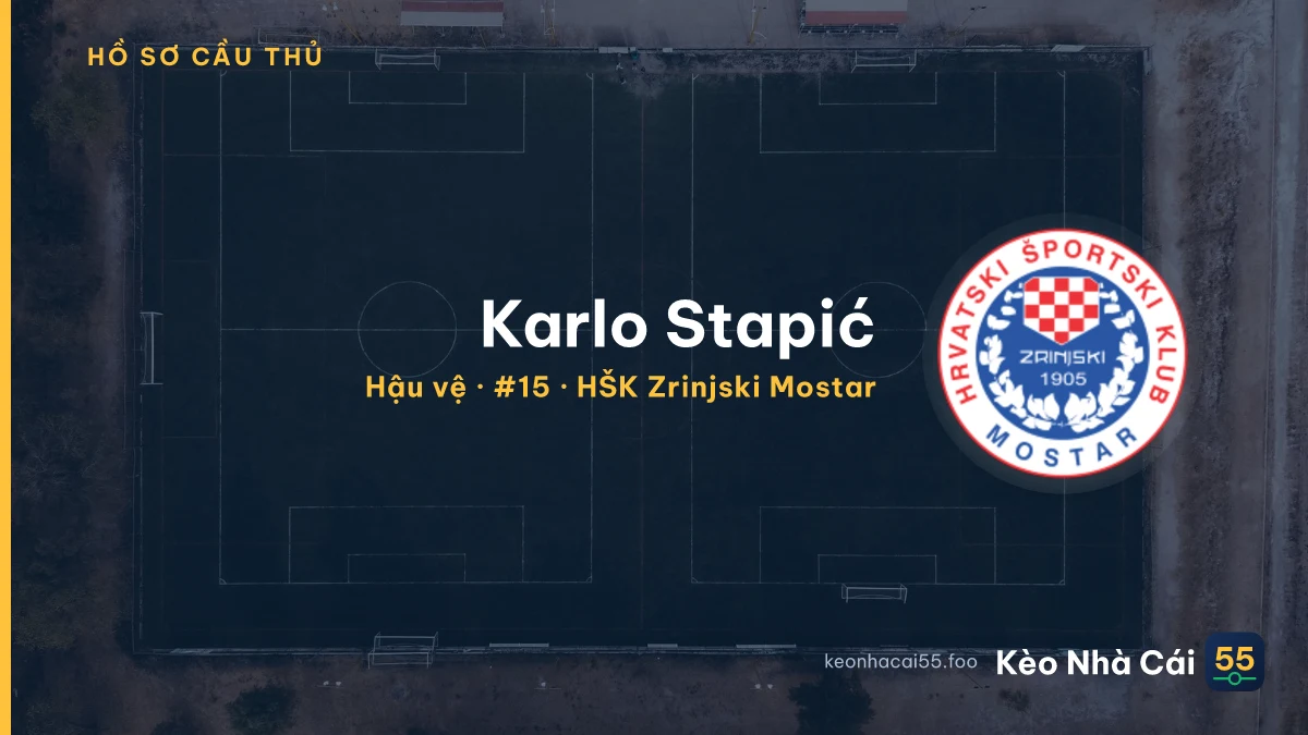 Karlo Stapić — HŠK Zrinjski Mostar