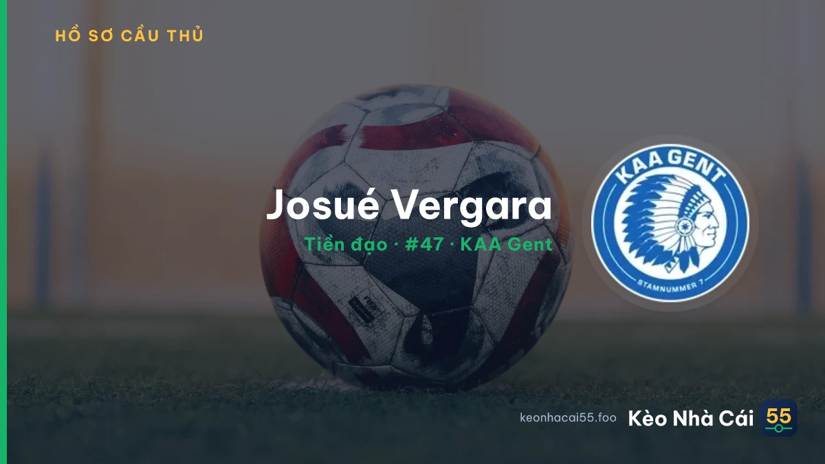 Josué Vergara — KAA Gent