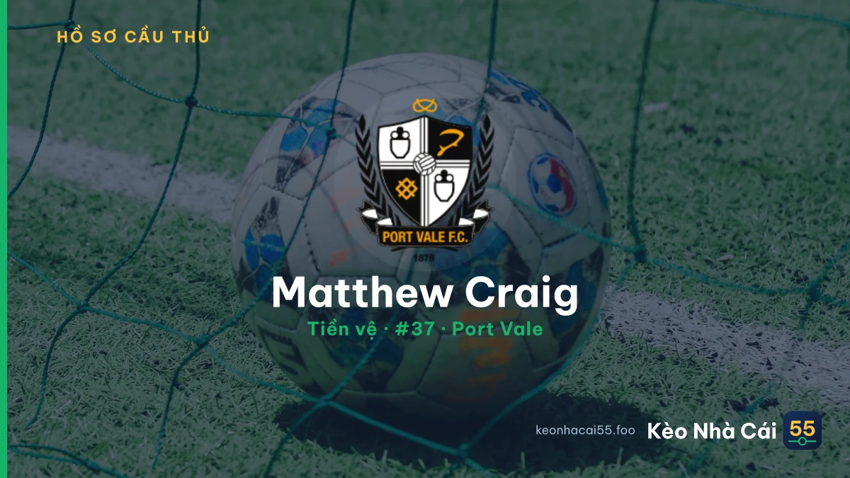 Matthew Craig — Port Vale