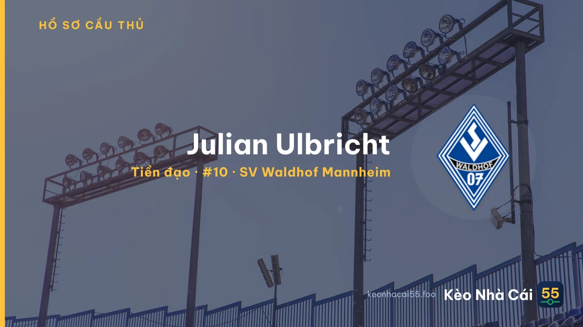 Julian Ulbricht — SV Waldhof Mannheim