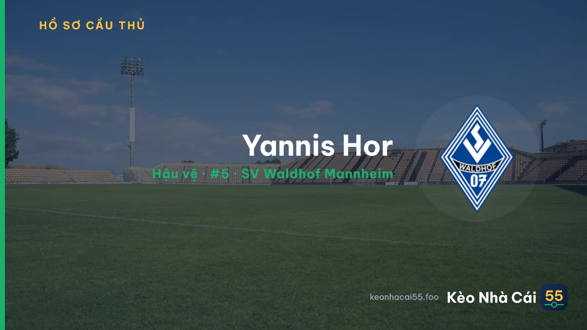 Yannis Hor — SV Waldhof Mannheim