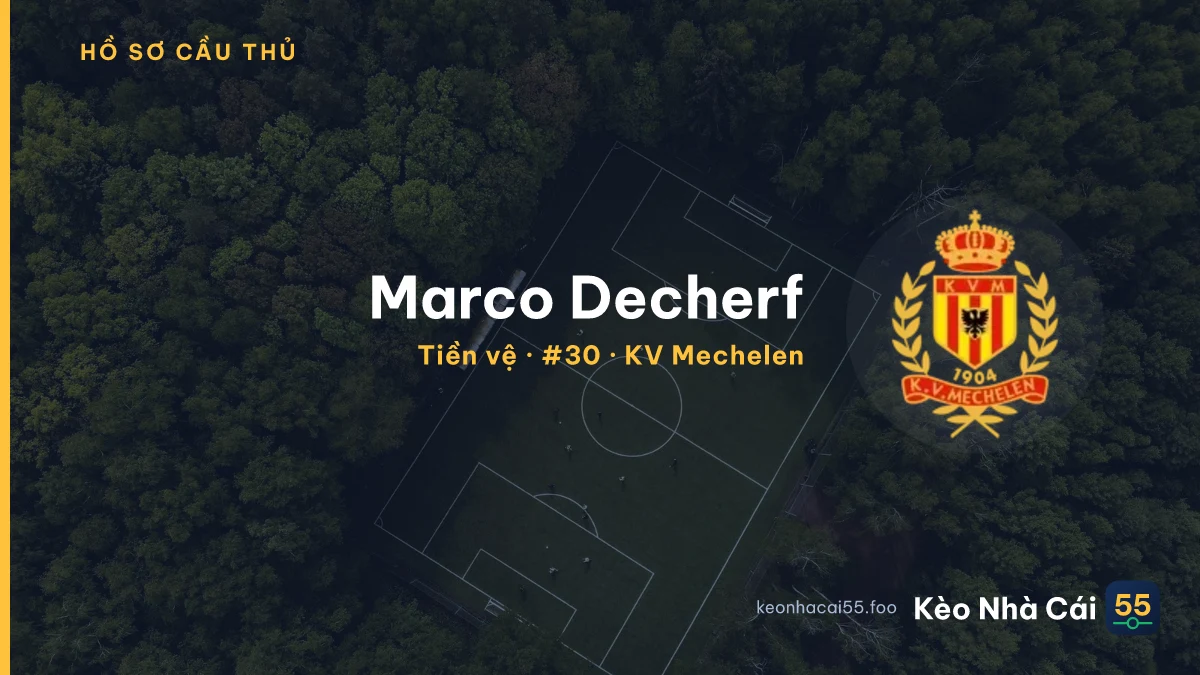 Marco Decherf — KV Mechelen