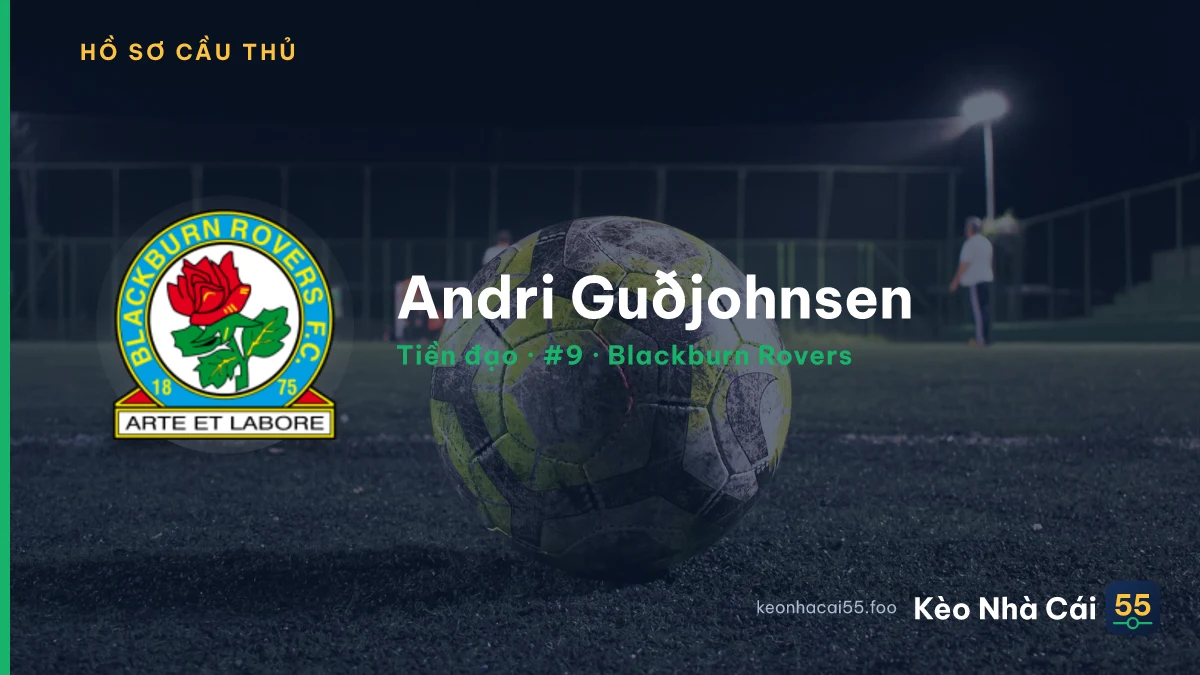 Andri Guðjohnsen — Blackburn Rovers