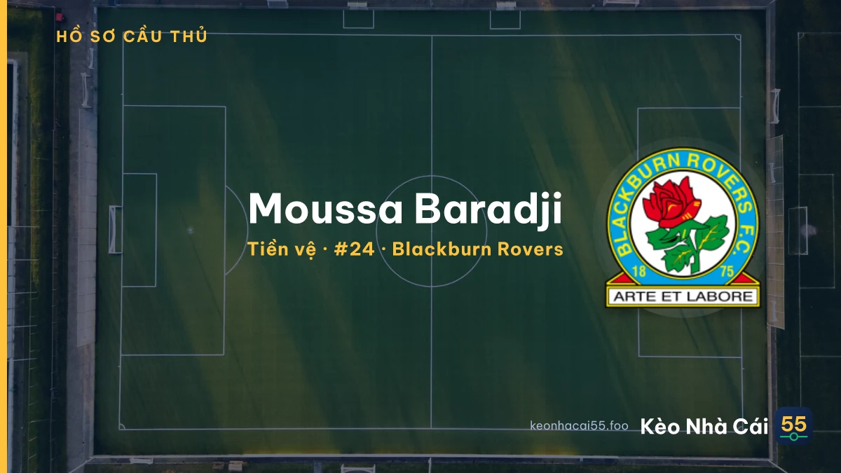 Moussa Baradji — Blackburn Rovers