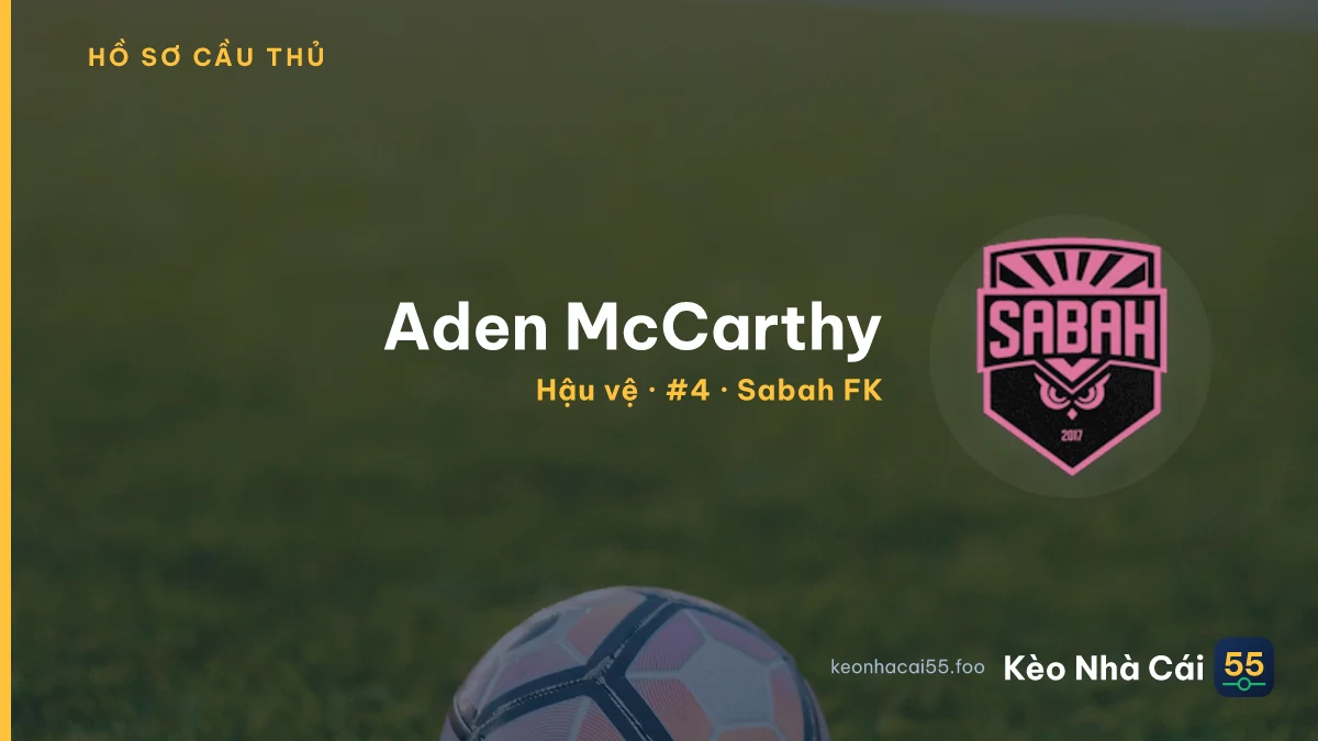 Aden McCarthy — Sabah FK