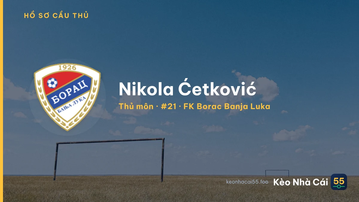 Nikola Ćetković — FK Borac Banja Luka