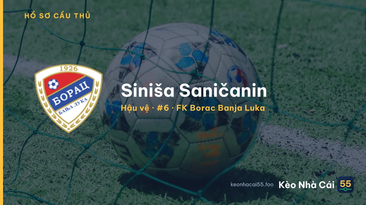 Siniša Saničanin — FK Borac Banja Luka