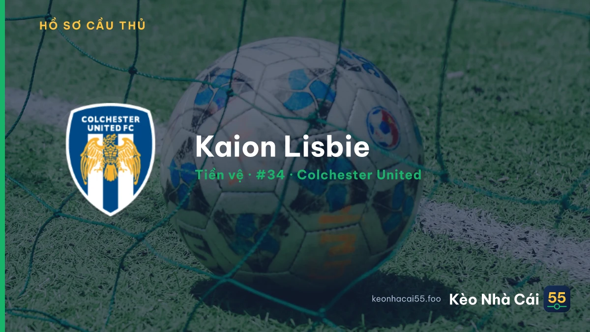 Kaion Lisbie — Colchester United