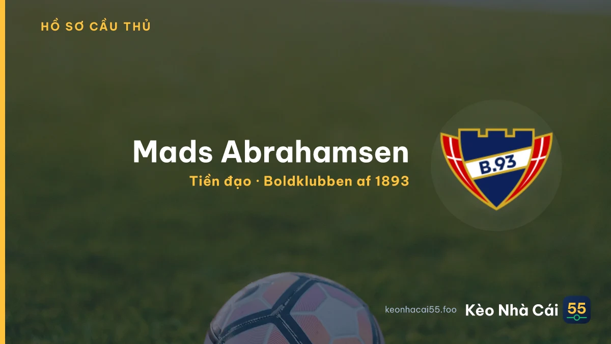 Mads Abrahamsen — Boldklubben af 1893