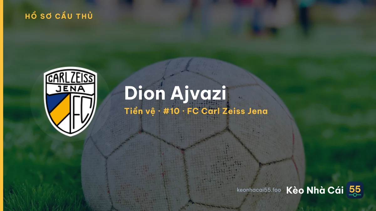 Dion Ajvazi — FC Carl Zeiss Jena