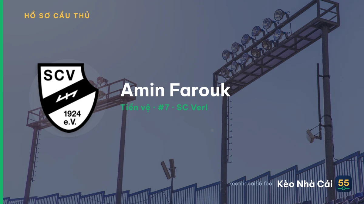 Amin Farouk — SC Verl