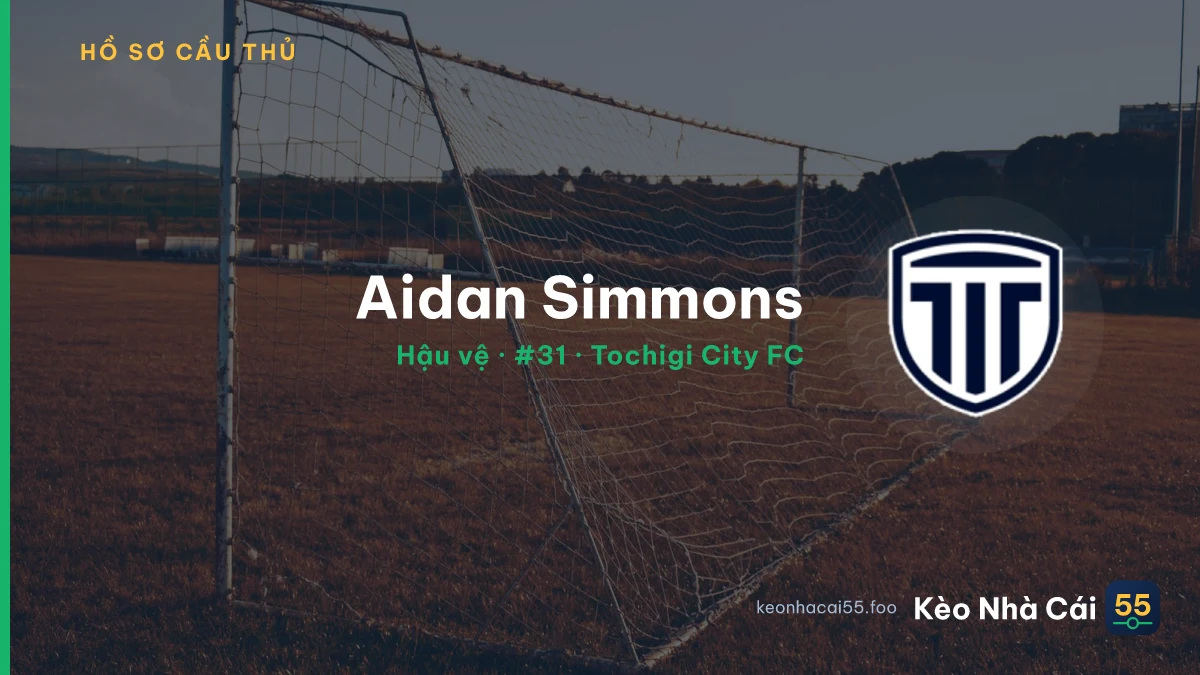 Aidan Simmons — Tochigi City FC