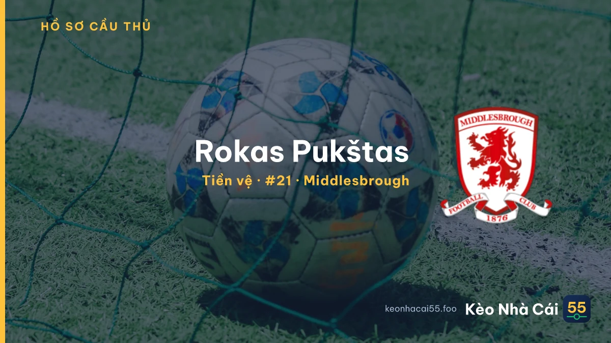 Rokas Pukštas — Middlesbrough