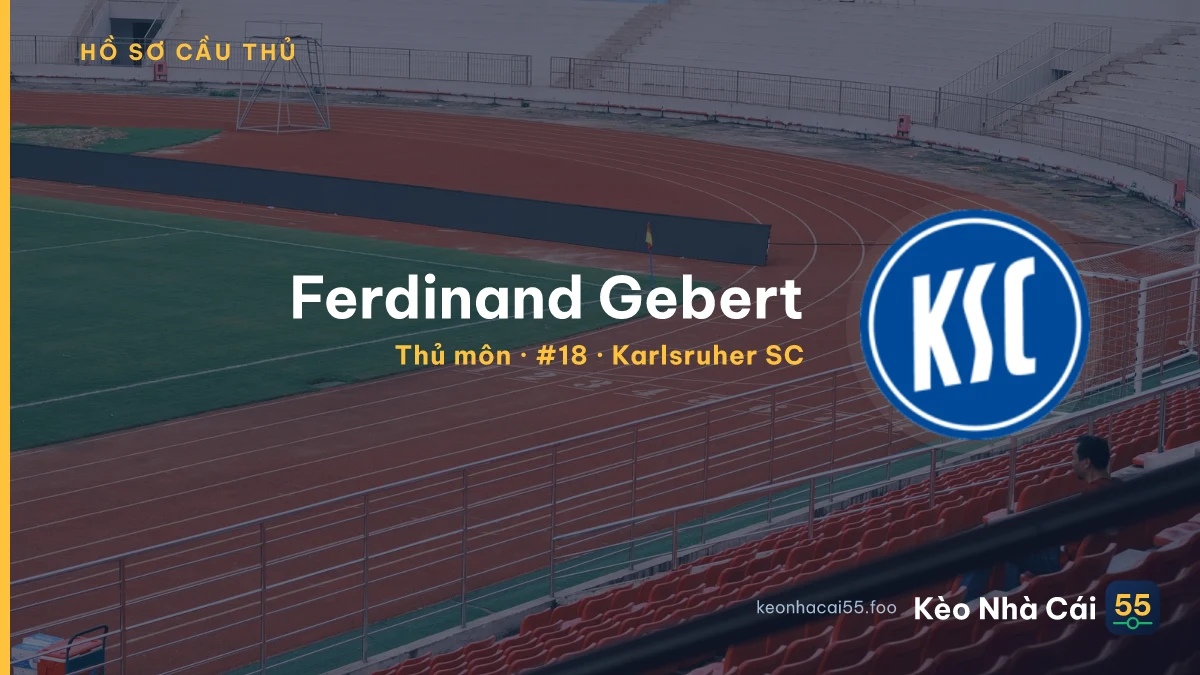 Ferdinand Gebert — Karlsruher SC