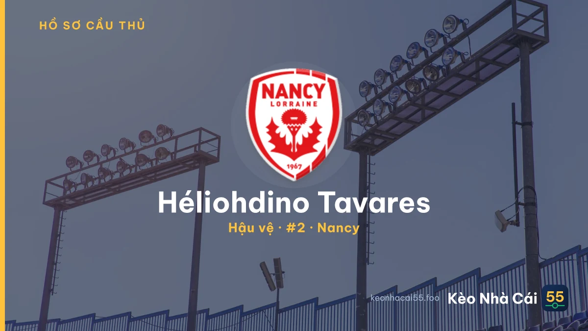 Héliohdino Tavares — Nancy
