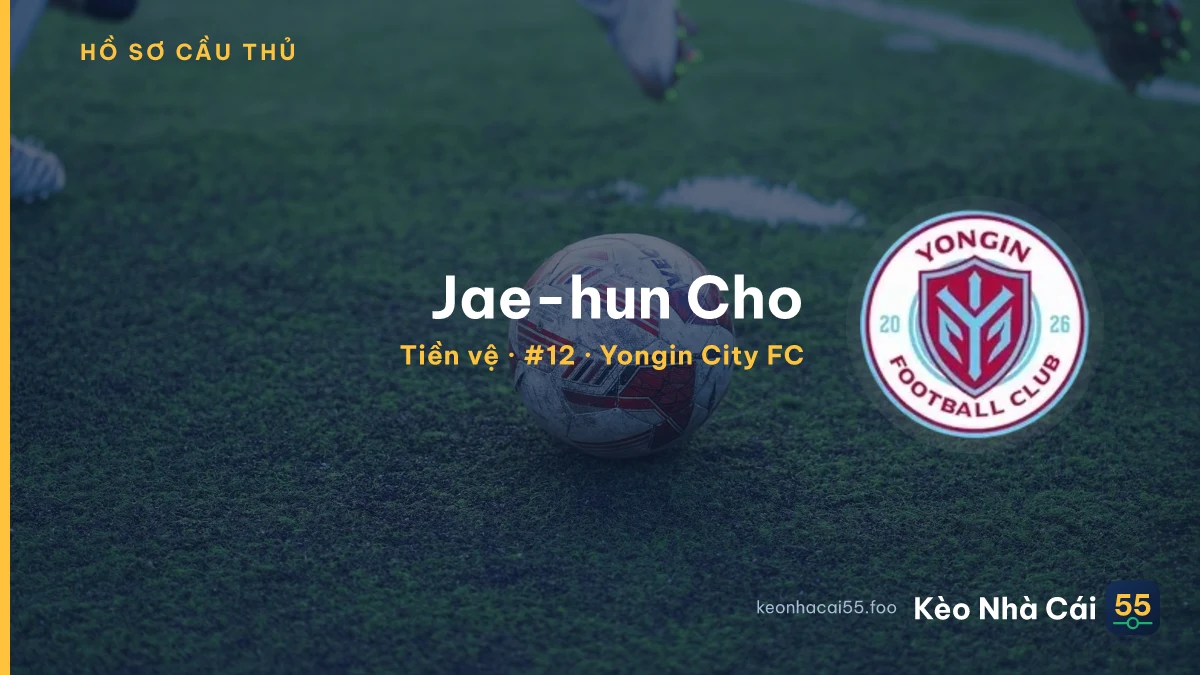 Jae-hun Cho — Yongin City FC