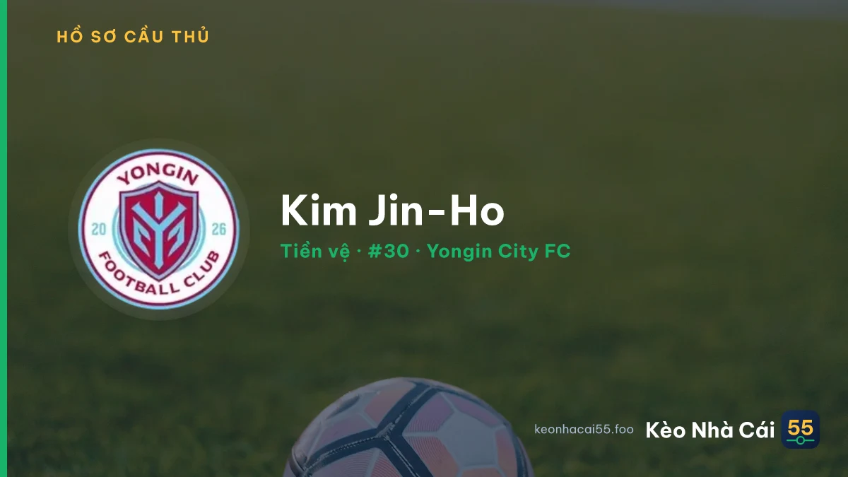 Kim Jin-Ho — Yongin City FC