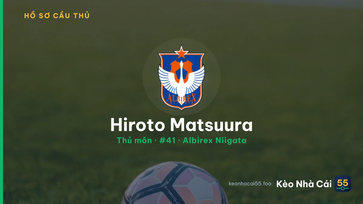 Hiroto Matsuura — Albirex Niigata