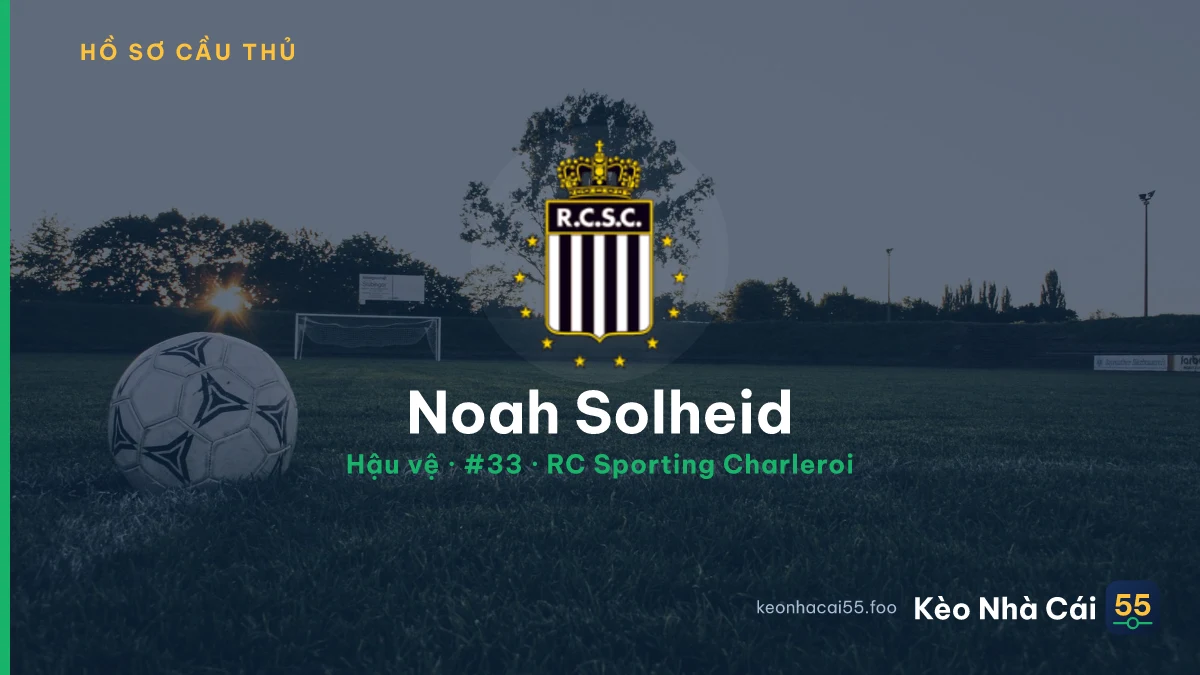 Noah Solheid — RC Sporting Charleroi