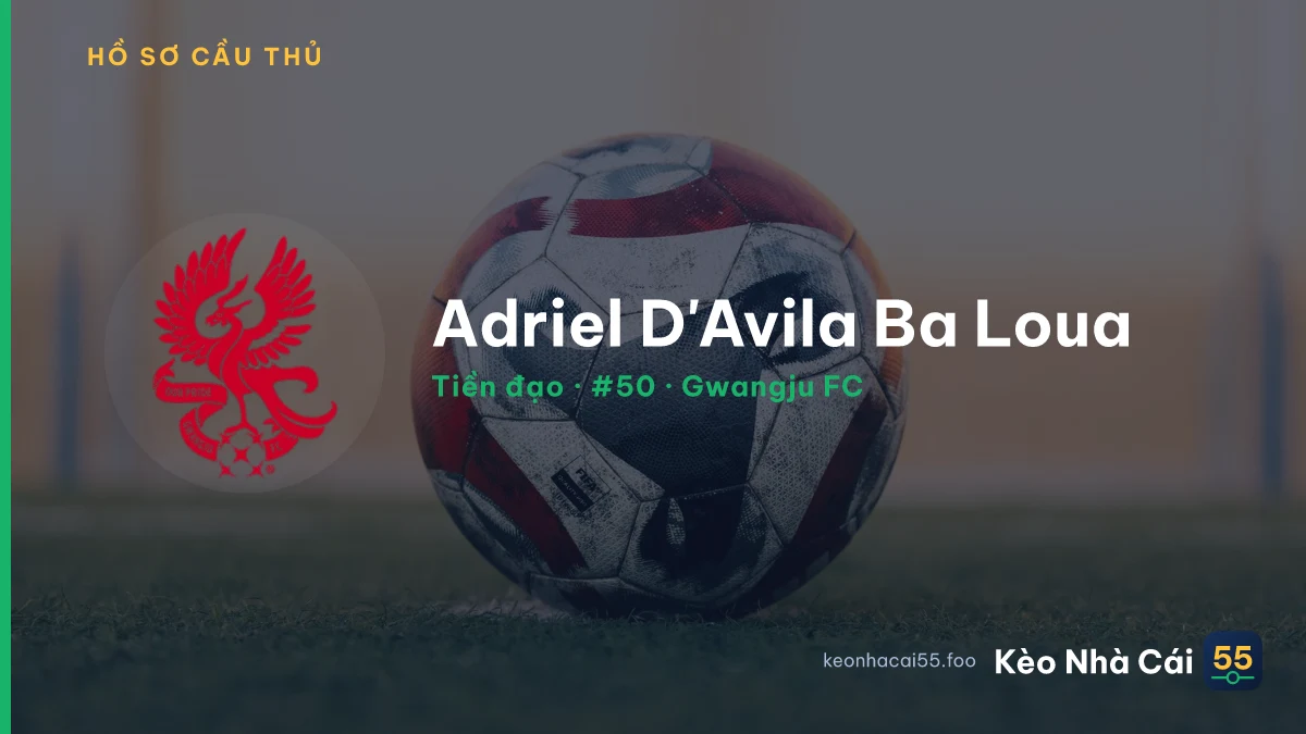 Adriel D'Avila Ba Loua — Gwangju FC