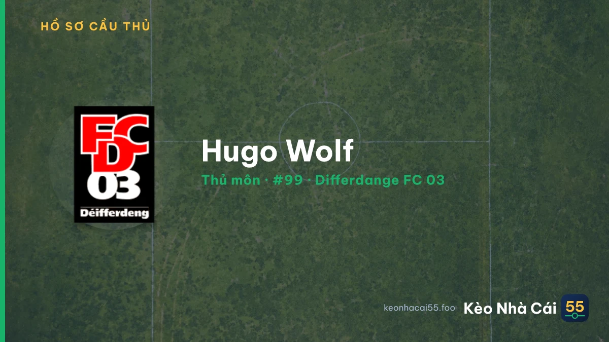 Hugo Wolf — Differdange FC 03