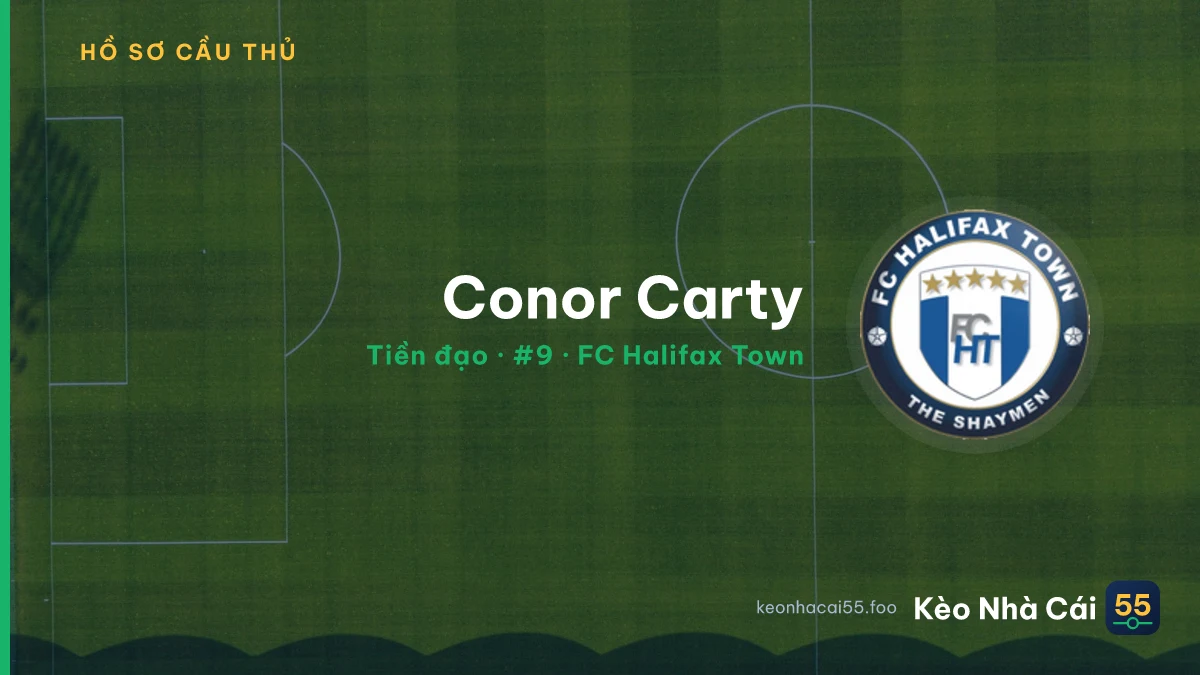 Conor Carty — FC Halifax Town