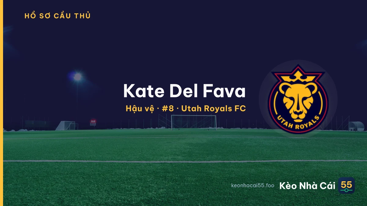 Kate Del Fava — Utah Royals FC