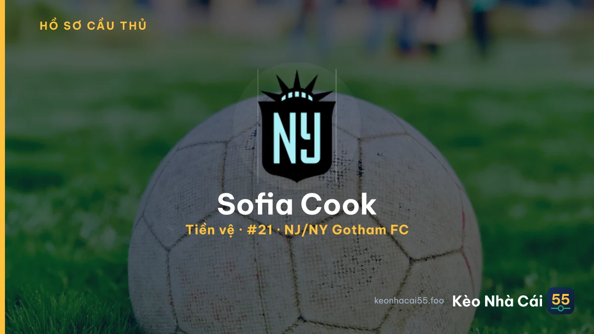 Sofia Cook — NJ/NY Gotham FC