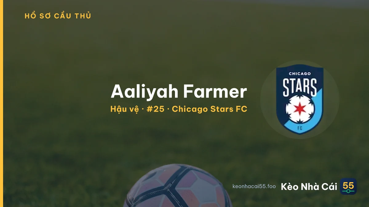 Aaliyah Farmer — Chicago Stars FC