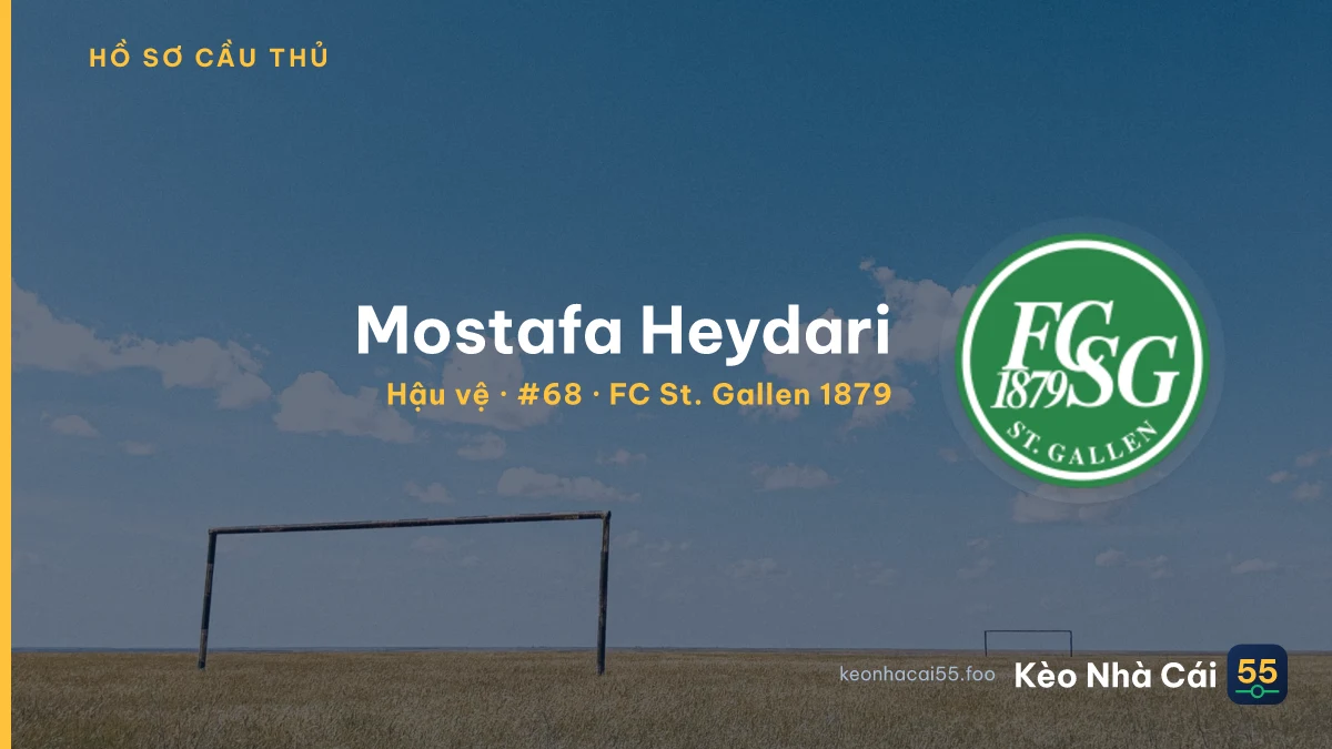 Mostafa Heydari — FC St. Gallen 1879