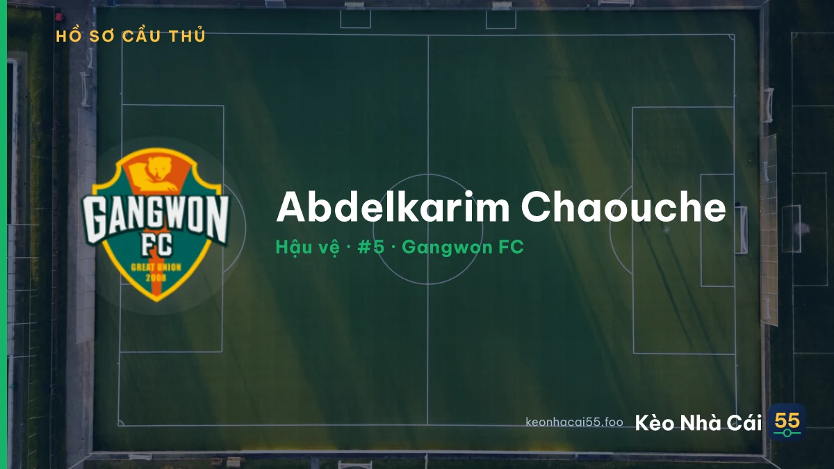 Abdelkarim Chaouche — Gangwon FC