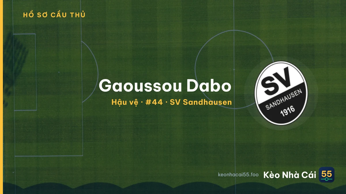 Gaoussou Dabo — SV Sandhausen
