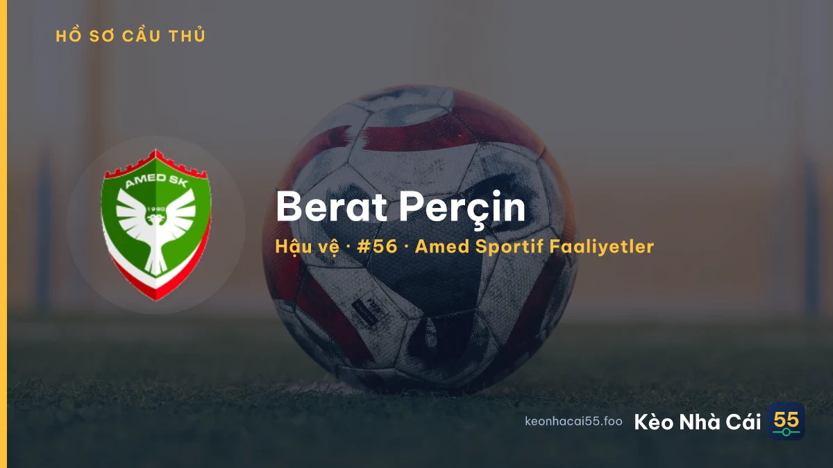 Berat Perçin — Amed Sportif Faaliyetler