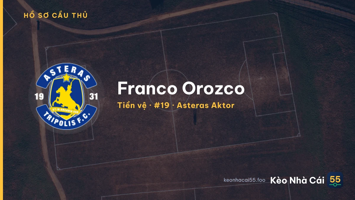 Franco Orozco — Asteras Aktor