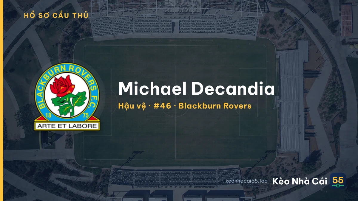 Michael Decandia — Blackburn Rovers