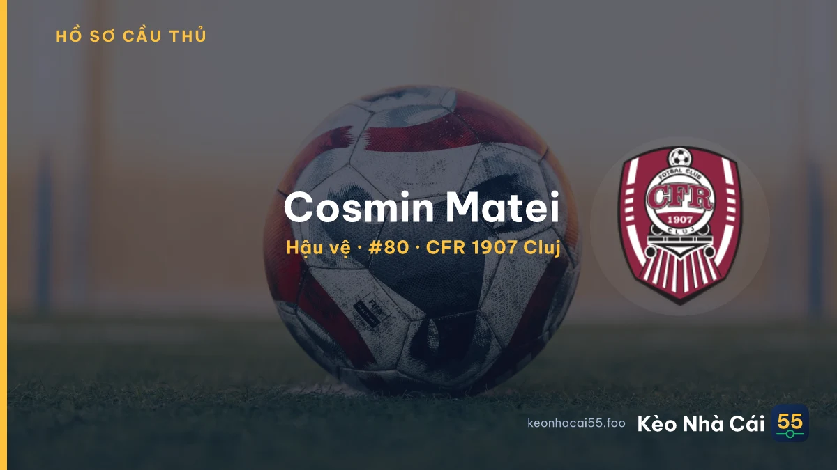 Cosmin Matei — CFR 1907 Cluj