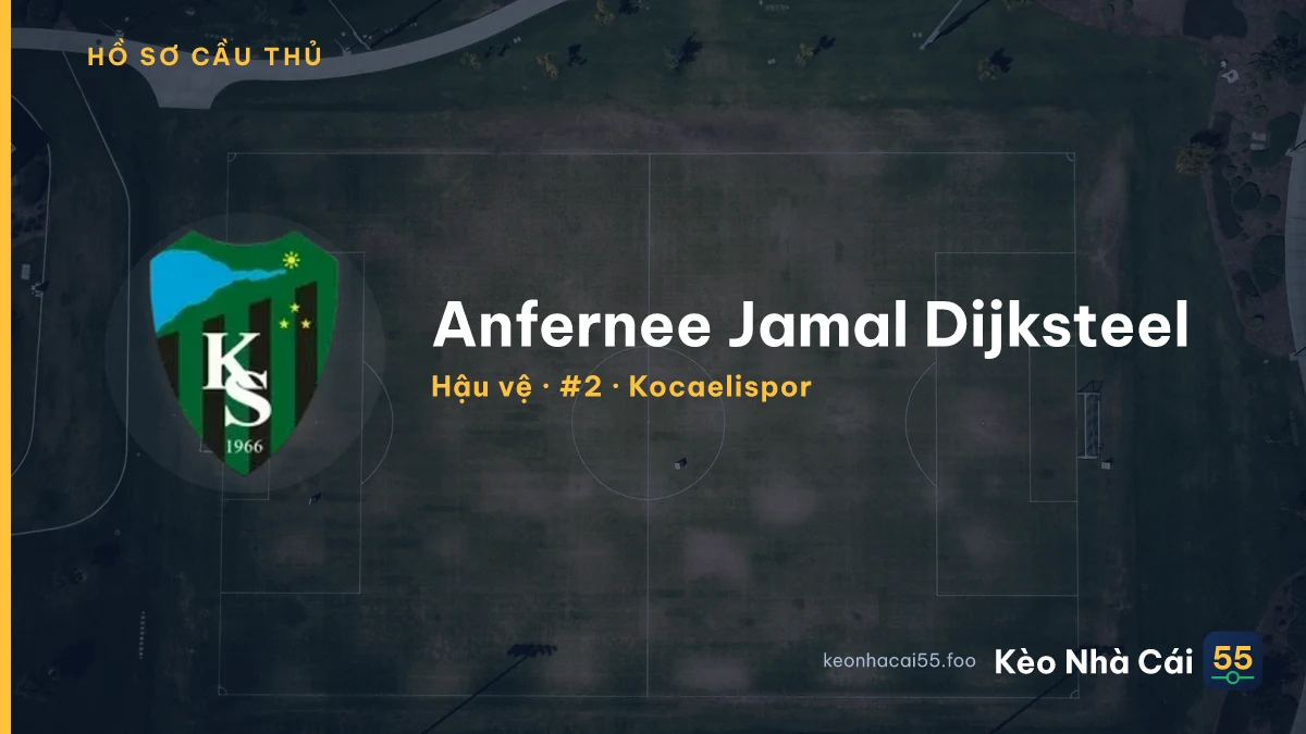 Anfernee Jamal Dijksteel — Kocaelispor