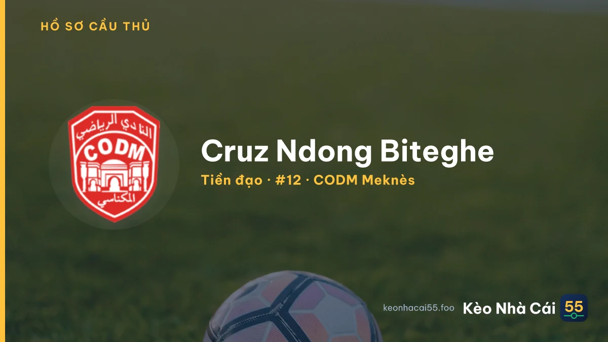 Cruz Ndong Biteghe — CODM Meknès