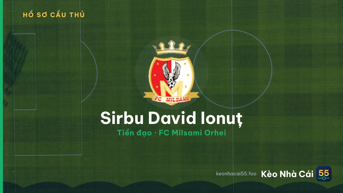Sirbu David Ionuț — FC Milsami Orhei