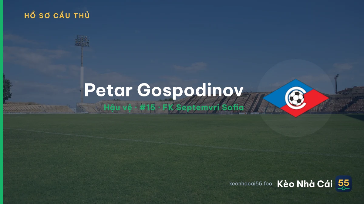 Petar Gospodinov — FK Septemvri Sofia