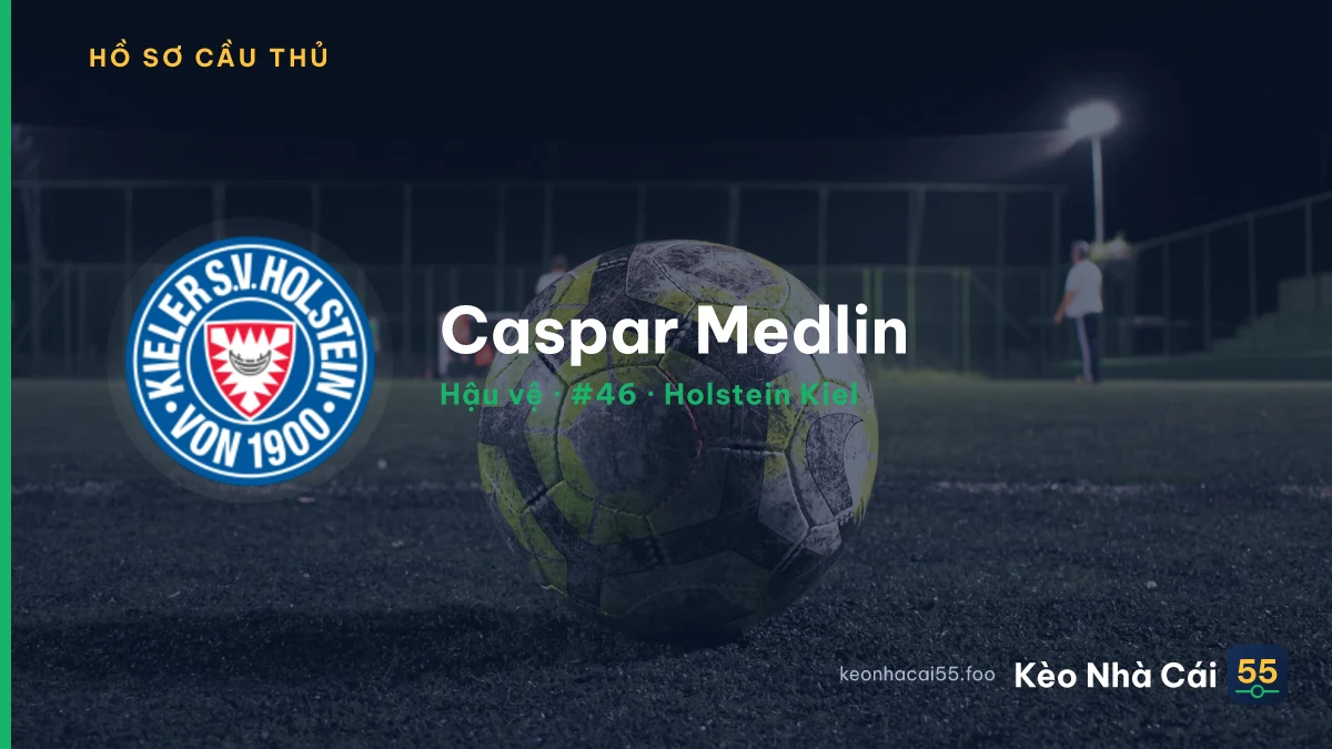 Caspar Medlin — Holstein Kiel