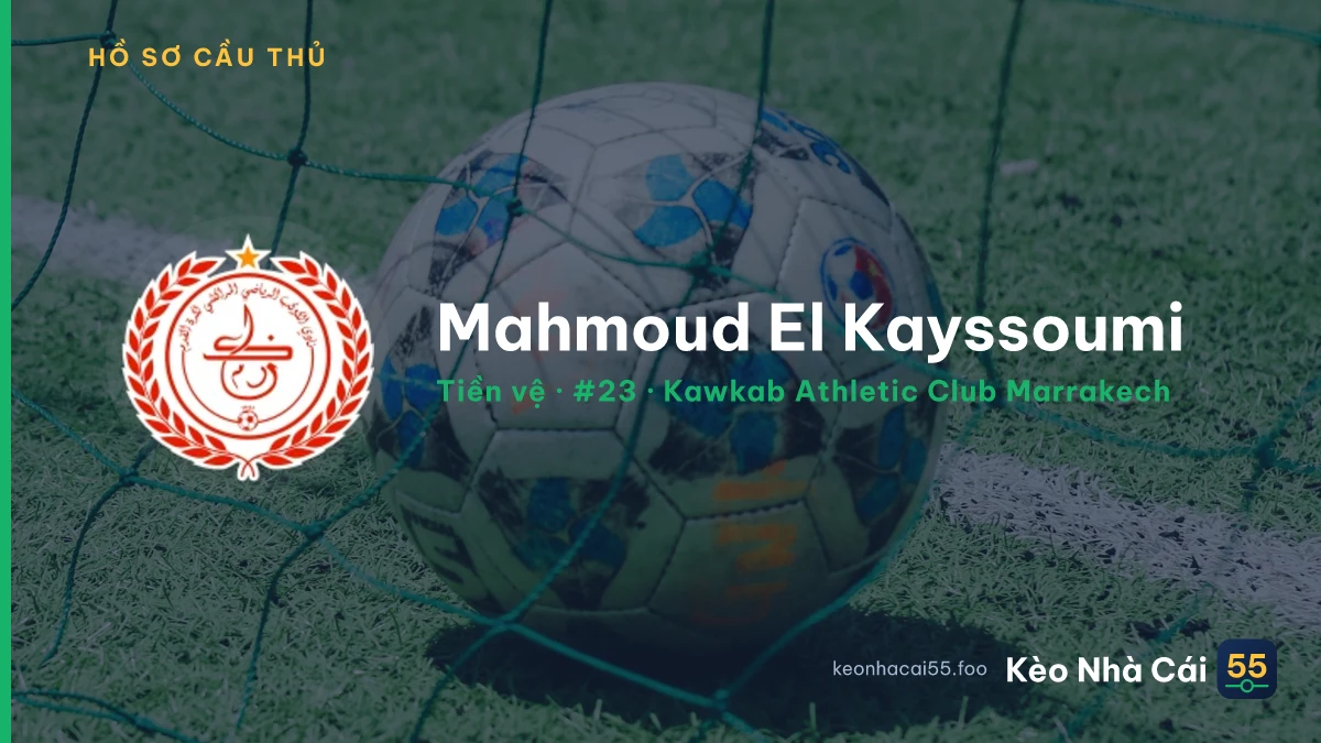 Mahmoud El Kayssoumi — Kawkab Athletic Club Marrakech