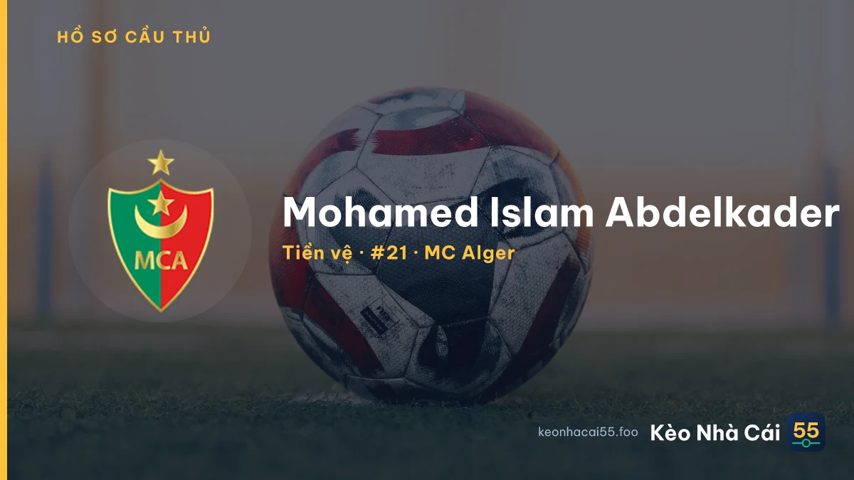 Mohamed Islam Abdelkader — MC Alger
