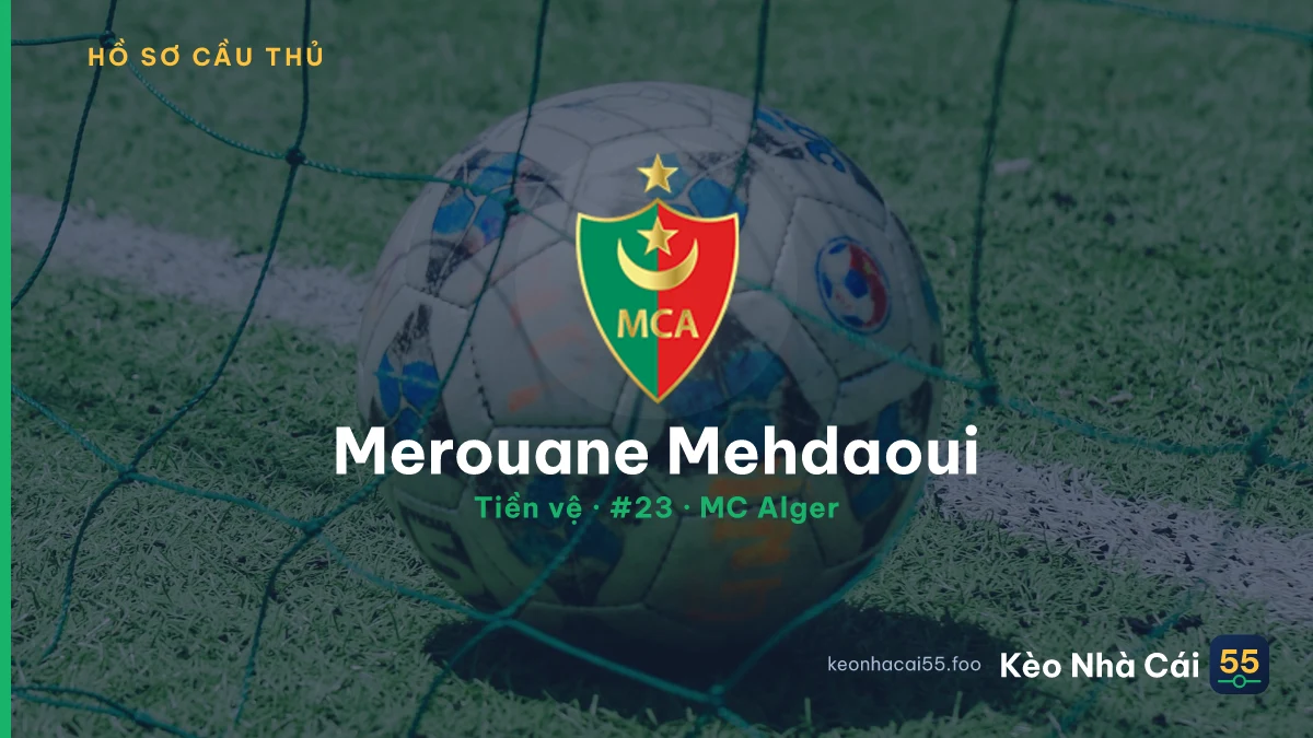Merouane Mehdaoui — MC Alger