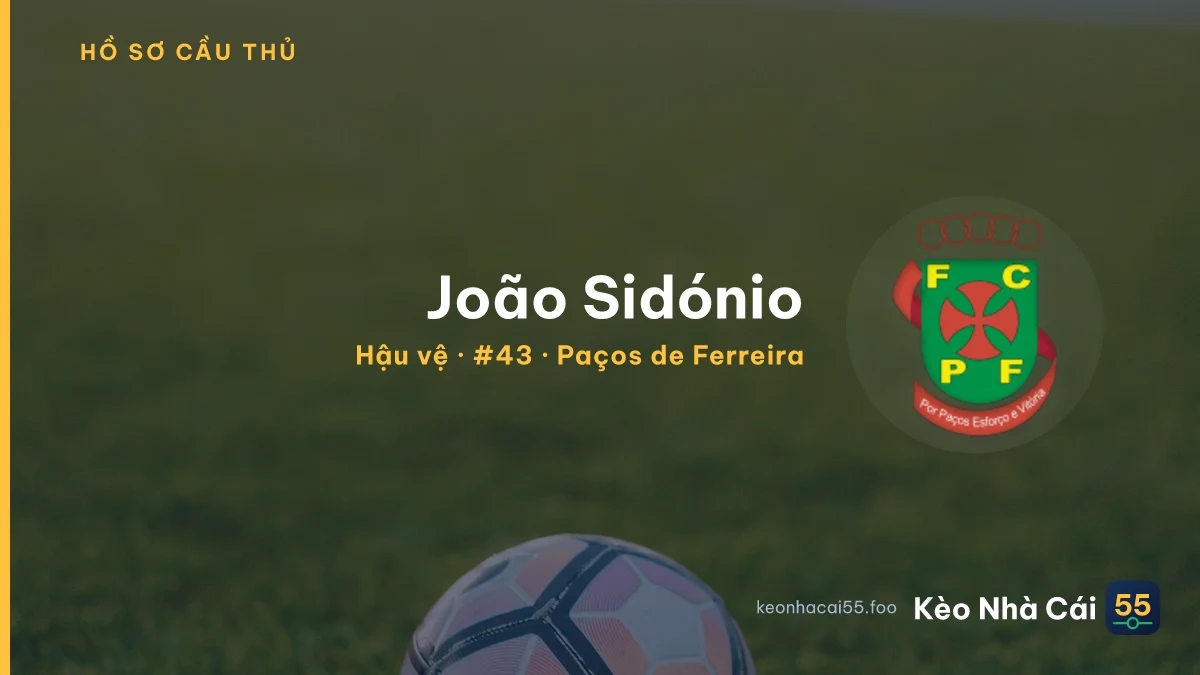João Sidónio — Paços de Ferreira