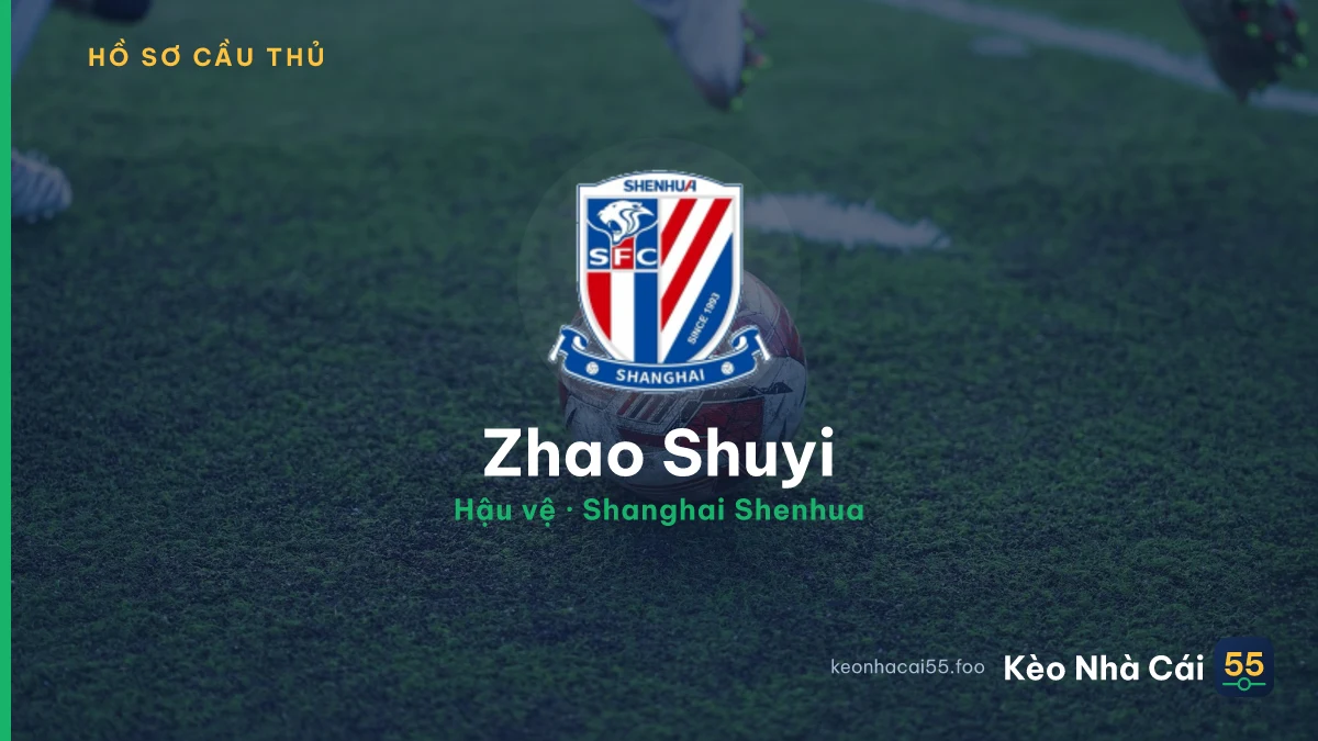 Zhao Shuyi — Shanghai Shenhua