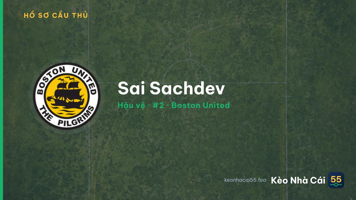 Sai Sachdev — Boston United