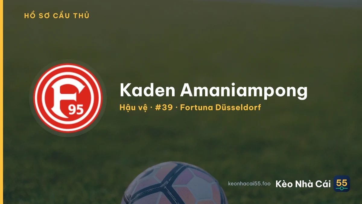 Kaden Amaniampong — Fortuna Düsseldorf