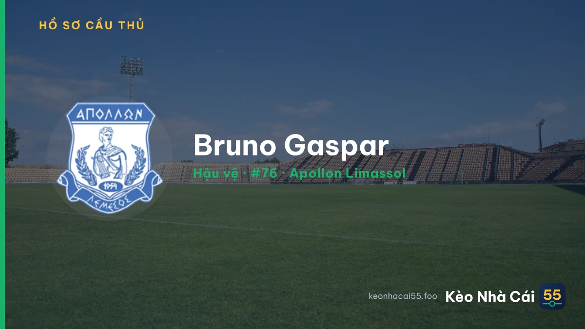 Bruno Gaspar — Apollon Limassol