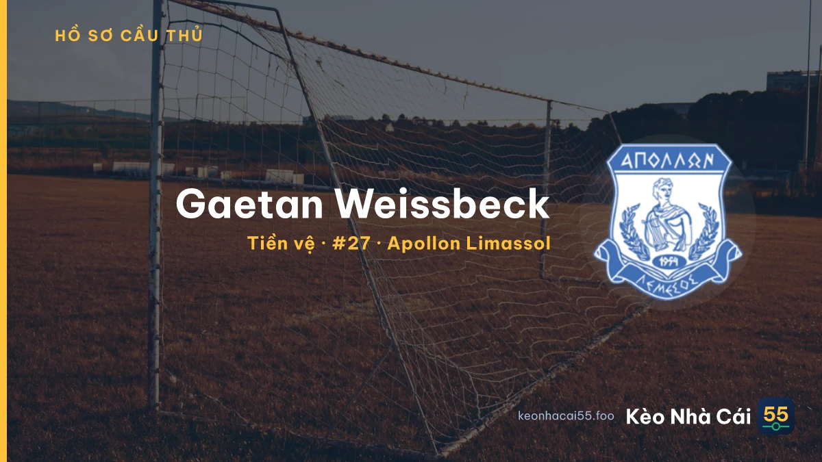 Gaetan Weissbeck — Apollon Limassol